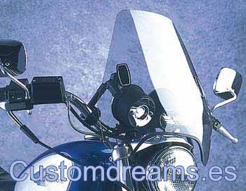 Pantalla pequeña National Cycle para Harley y Custom - Haga click a la imagen para cerrar